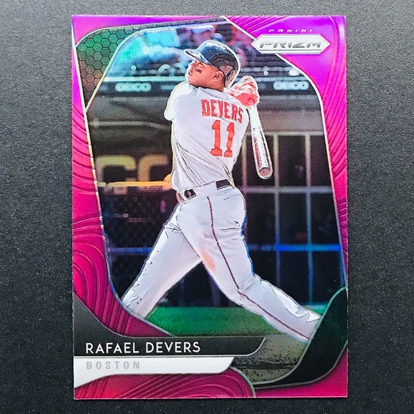 Rafael Devers - 2020 Panini Prizm Prizms Pink #173 - Picture 1 of 2